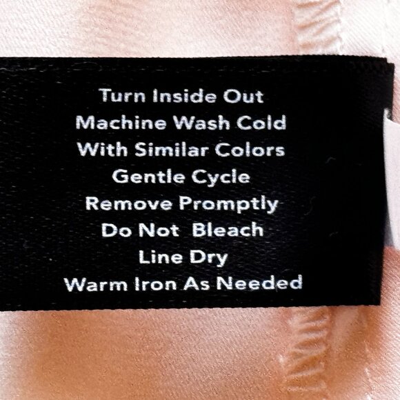 Boston Proper Sz 18 (XL) Womens Blouse Button Up Long Sleeve Light Peach - Picture 10 of 10